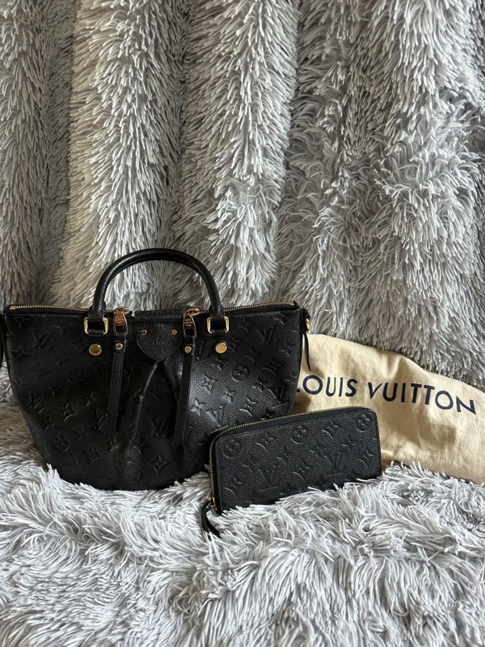 Louis Vuitton Empreinte Mazarine PM with wallet